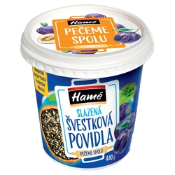 Lekvár sladený slivkový 440g Hamé