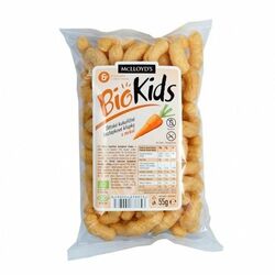 Chrumky pre deti bezglut. s mrkvou BIOKIDS 55g