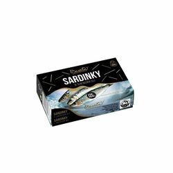 Sardinky v slnečnicovom oleji 125g Bassta