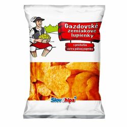 Gazdovské zemiak. lupienky paprika SlovChips 75 g