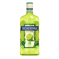 Becherovka Lime &amp; Basil Likér 20% 0,5l