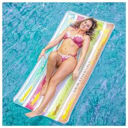 Nafukovacie lehátko dúha 177x67cm Swim Essentials