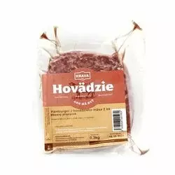 Hovädzí hamburger 2x150g, KRAVA&amp;amp;CO VÝPREDAJ