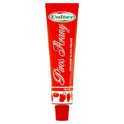 Červené zlato pálivé papriková pasta Univer 70 g