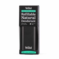 Wild Starter Black Fresh Cotton&amp;Sea salt tuhý dezodorant  40g