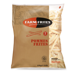 Mrazené Hranolky 7/7mm 2,5kg Farm Frites