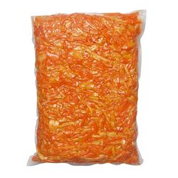 Balená Mrkva strúhaná mix (oranžová+žltá) 2mm, 3kg