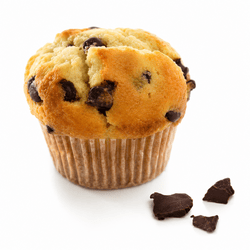 Muffin vanilkový s kúskami čokolády 82g