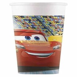 Papierové poháre Cars 200ml, 8ks