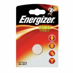 Batéria gombikova CR2016 Li 1ks Energizer
