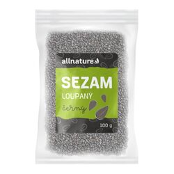 Sezamové semienka čierne 100g Allnature 