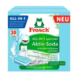 Frosch Tablety do umývačky s aktívnou sódou 30 tabliet