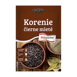 Korenie Čierne mleté korenie 20g Mäspoma