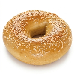 Bagel so sezamovým posypom 80g