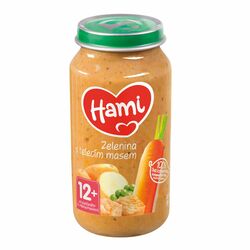 Hami Zelenina s teľacím mäsom 250g