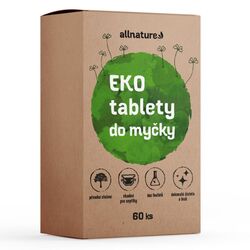 Allnature EKO tablety do umývačky 60ks.