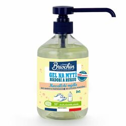 Briochin na umývanie riadu aj rúk 2v1 marseillské mydlo, 500ml