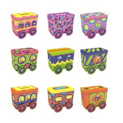 Slimák Bob ovocný expres vagón 107g