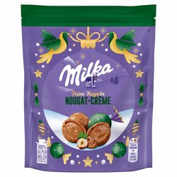 Milka jemné guľôčky s nugátovou náplňou 90g