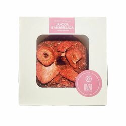 Donut Jahoda &amp; ovocná zmes 170g Lujza Donuterie