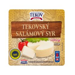 Syr Salámový neúdený blok 200g Tekov