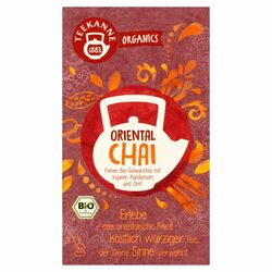 TEEKANNE Bio Oriental Chai 20 vrecúšok, 36g*Darček
