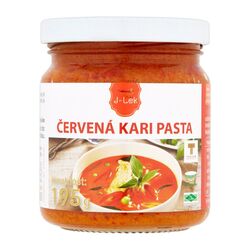 Pasta Kari červená 195g  J-Lek