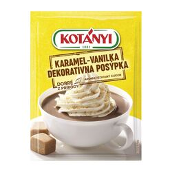 Posýpka dekoratívna Karamel-Vanilka 20g Kotányi