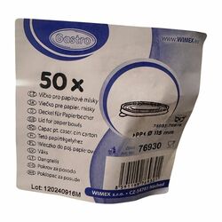 Viečko pre papierovú misku WI76930, 50ks