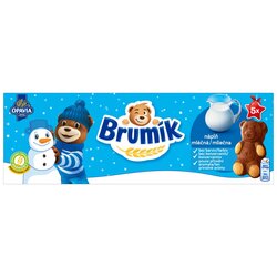 Opavia Brumík Mliečna náplň jemné pečivo 150g