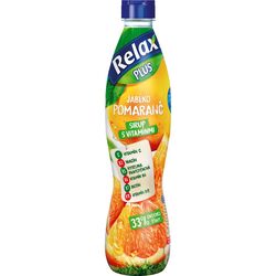 Sirup Jablko pomaranč 700ml Relax Plus