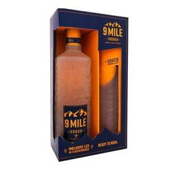 9 Mile Vodka Glass SET 37,5% 0,7l