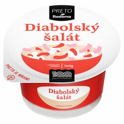 Šalát Diabolský 140g PRETO Radoma VÝPREDAJ