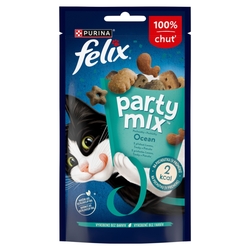 Felix Party Mix maškrty pre mačky Ocean Mix 60g