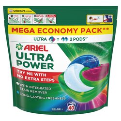 Ariel Gelové tablety 40ks Ultra POWER  POWER Color