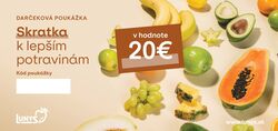 Darčekový poukaz 20 EUR eshop