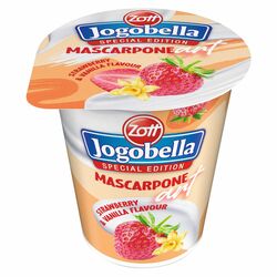 Jogurt Jogobella s masca. jahoda vanilka 150g Zott