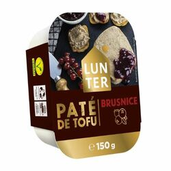 Paté de tofu brusnice 150g Lunter