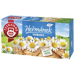 TEEKANNE Camomile, bylinný čaj, 20 vrecúšok, 22 g