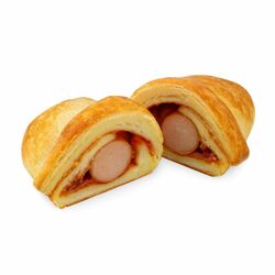 Mrazený Croissant s párkom bezlepkový bezmliečny 6x110g