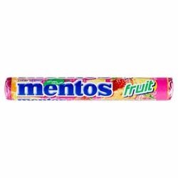 Mentos Fruit cukríky 38 g