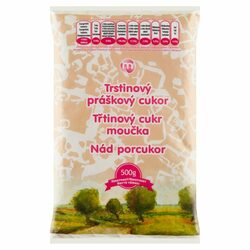 Cukor práškový trstinový 500g Mánya