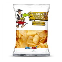 Gazdovské zemiakové lupienky horčica SlovChips 70g