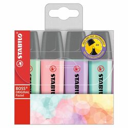 Stabilo Zvýrazňovač Boss original Pastel 4ks