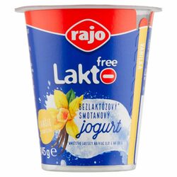 Jogurt Lakto Free vanilka 145g Rajo VÝPREDAJ