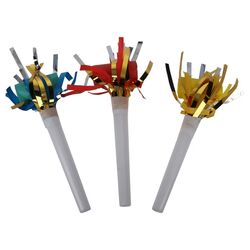 Párty frkačky mix farieb 6ks