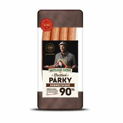Párky Poctivé Debrecínske 180g, KU