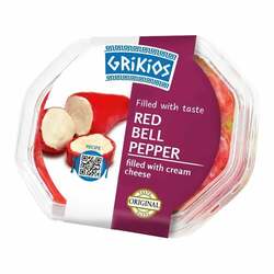 Paprika červená zvončeky so syrom 200g Grikios VÝPREDAJ