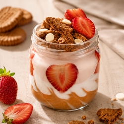 Jogurt Jahodový Cheesecake 335g MůjJogurt