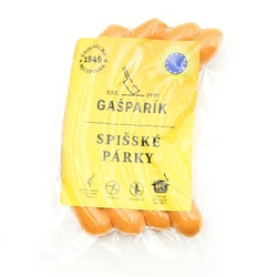 Párky Spišské cca 180g Gašparík